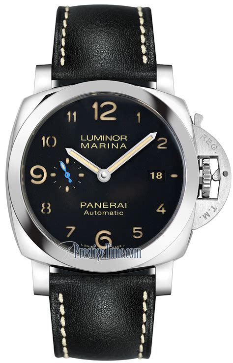 panerai 44mm luminor marina|Panerai Luminor automatic with date.